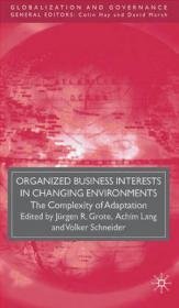 Organized Business Interests in Changing Environments