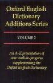 Oxford English Dictionary Assitions Series v.2