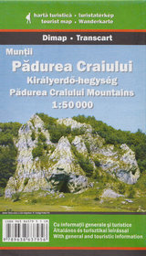 Padurea Craiului mapa 1:50 000 Szarvas