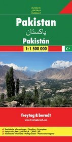 Pakistan mapa 1:1 500 000 Freytag  Berndt