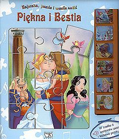 Piękna i bestia. Bajeczka, puzzle i wesołe nutki
