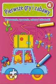 Pierwsze gry i zabawy 4+ różowa