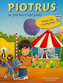 Piotruś w parku rozrywki - Książeczka z naklejkami