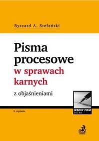 Pisma procesowe w sprawach karnych