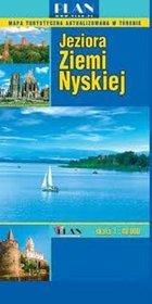 Plan Jeziora Ziemi Nyskiej mapa turystyczna skala 1: 40 000