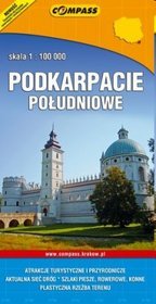 Podkarpacie Południowe mapa turystyczno krajoznawcza 1: 100 000