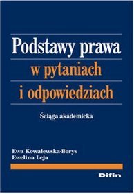 Podstawy prawa w pytaniach i odpowiedziach