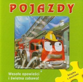 Pojazdy Książka z puzzlami