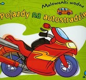 Pojazdy na autostradzie Malowanki wodne