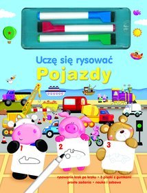 Pojazdy. Uczę się rysować.
