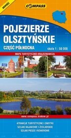 Pojezierze olsztyńskie część północna skala 1:50000