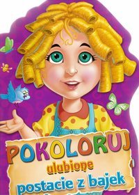 Pokoloruj ulubione postacie z bajek - Fioletowa