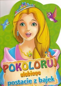 Pokoloruj ulubione postacie z bajek - Zielona