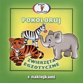 Pokoloruj zwierzęta egzotyczne