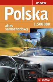 Polska 1:500 000 atlas samochodowy