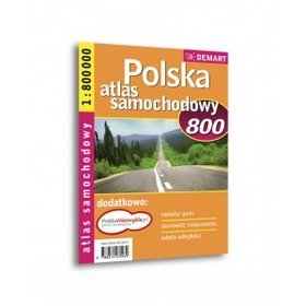 Polska 800 - atlas samochodowy (skala 1:800 000)