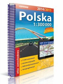 Polska atlas samochodowy 1:300 000