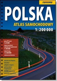 Polska Atlas Samochodowy 1:200 000