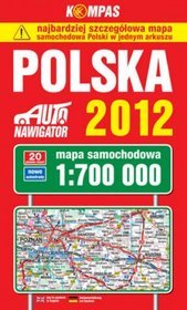 Polska - mapa samochodowa 1:700 000