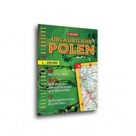 Polska niezwykła - turystyczny atlas samochodowy wersja niemiecka (skala 1:250 000)
