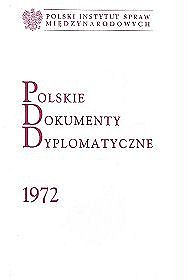 Polskie dokumenty dyplomatyczne 1972