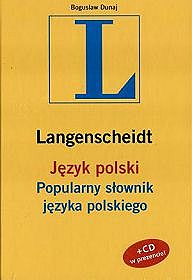 Popularny słownik języka polskiego + CD