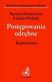 Postępowania odrębne komentarz