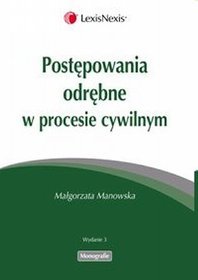 Postępowania odrębne w procesie cywilnym