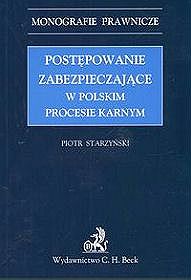 EBOOK Postępowanie zabezpieczające w polskim prawie karnym