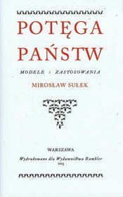 Potęga państw Modele i zastosowania