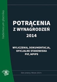 Potrącenia z wynagrodzeń 2014