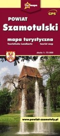 Powiat Szamotulski mapa turystyczna