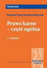 Prawo karne - część ogólna