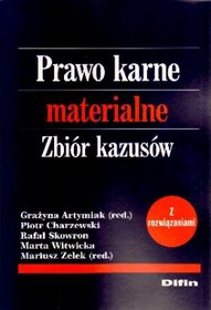 Prawo karne materialne. Zbiór Kazusów