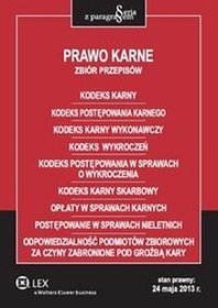 Prawo karne Zbiór przepisów