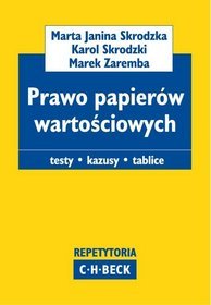 Prawo papierów wartosciowych. Repetytoria