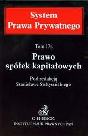 Prawo spółek kapitałowych tom 17B