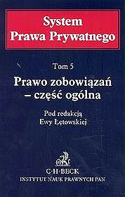 Prawo zobowiązań - część ogólna t.5