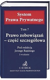 Prawo zobowiązań - część szczegółowa Tom 7 System Prawa Prywatnego