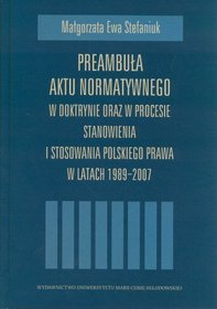 Preambuła aktu normatywnego