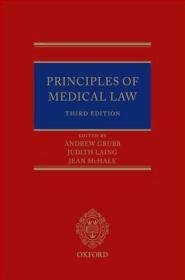 Principles of Medical Law 3e