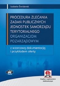 Procedura zlecania zadań publicznych jednostek samorządu terytorialnego organizacjom pozarządowym z płytą CD