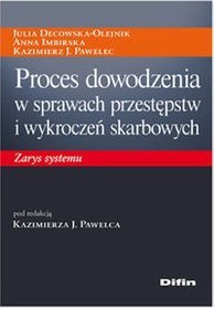 Proces dowodzenia w sprawach przestępstw i wykroczeń skarbowych.