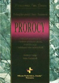 Hebrajsko-polski Stary Testament Prorocy