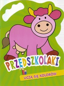 Przedszkolaki uczą się kolorów - Krowa