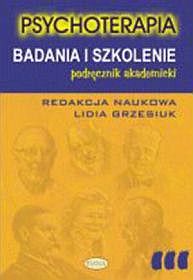 Psychoterapia Badania i szkolenie