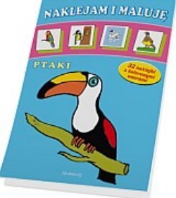 Ptaki. Naklejam i maluję