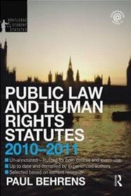 Public Law  Human Rights Statutes 2010-2011 2e