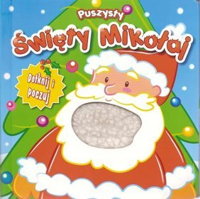 Puszysty Święty Mikołaj - książeczka z futerkirm