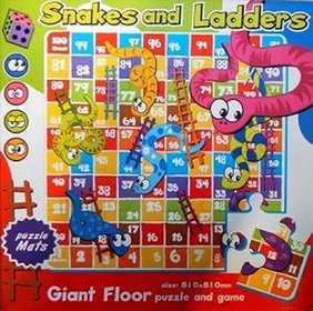 Puzzle piankowe Gra Węże i Drabiny